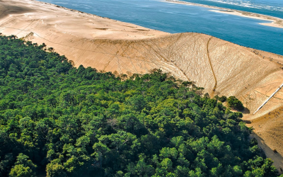 Dune du pilat, colosse sableux sculpté par vents et marées
