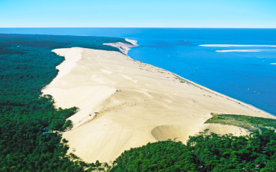 Dune du Pilat, géant mouvant et vedette du bassin d’Arcachon